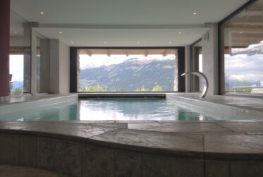3.5 pièces dans une résidence avec piscine, spa, fitness et carnotzet